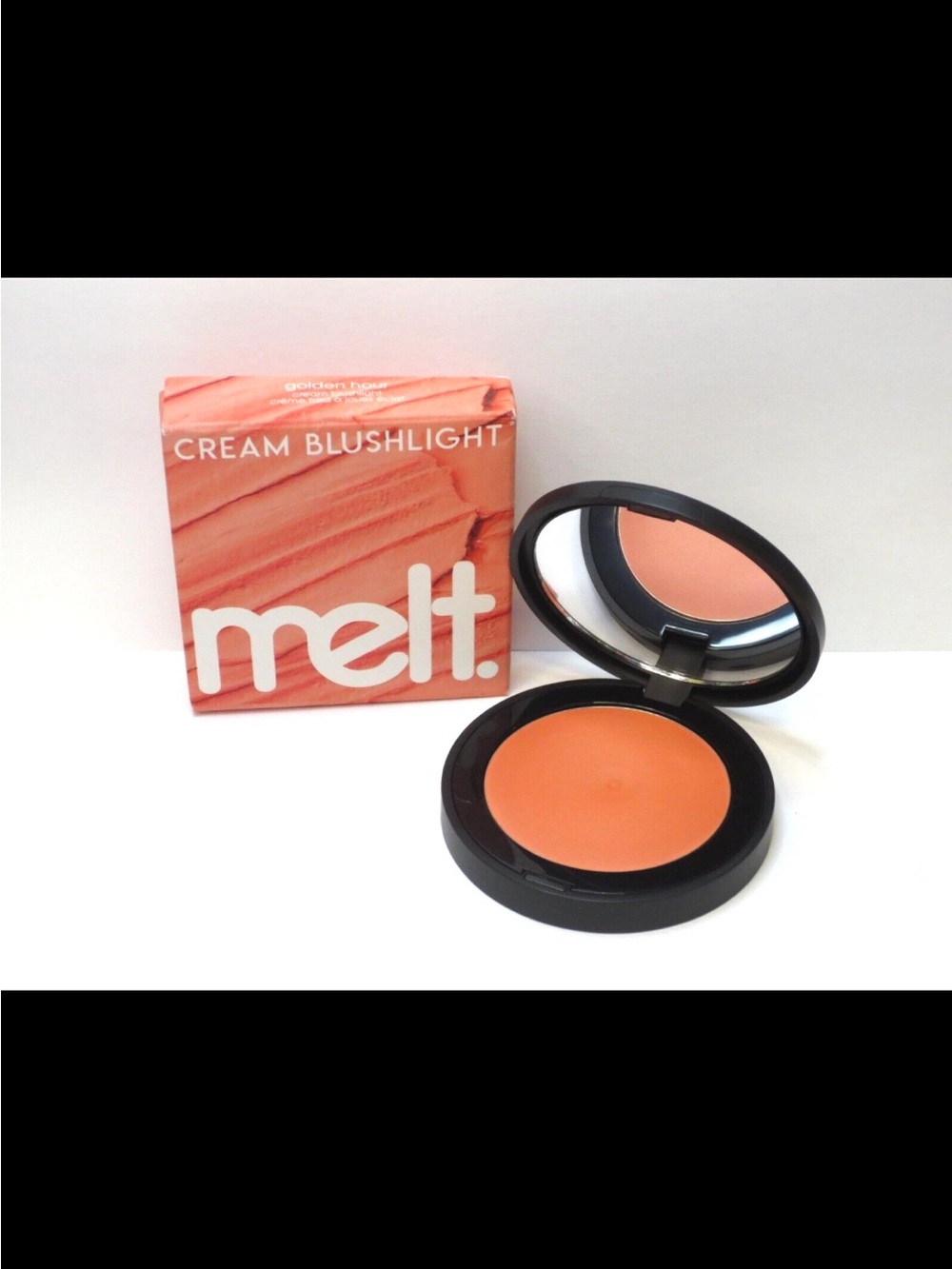 Melt Cosmetics Cream Blushlight — Bright Orange Cream Blush- Golden Hour